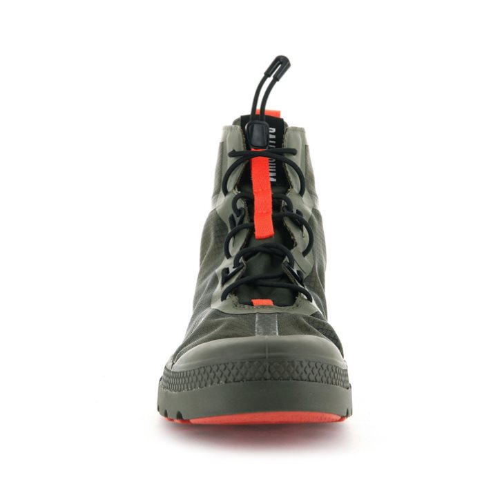 Palladium Travel Lite+ Adventure High Tops Sneakers ανδρικα Ελιά | QAUO40728