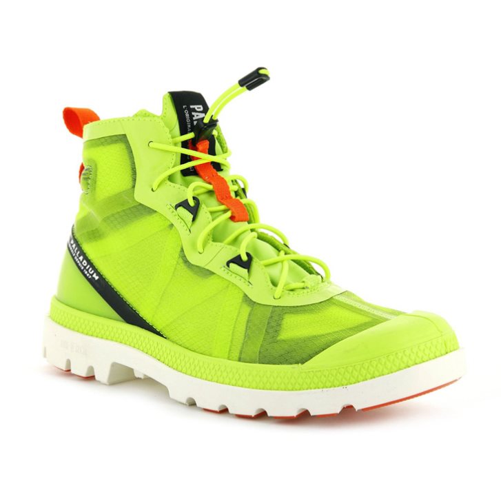 Palladium Travel Lite+ Adventure High Tops Sneakers ανδρικα ανοιχτο πρασινο | VEAP72531
