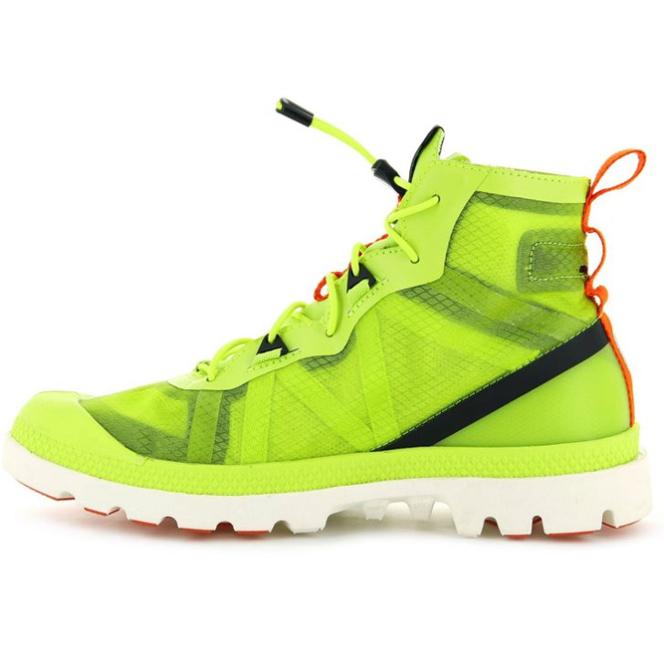 Palladium Travel Lite+ Adventure High Tops Sneakers ανδρικα ανοιχτο πρασινο | VEAP72531