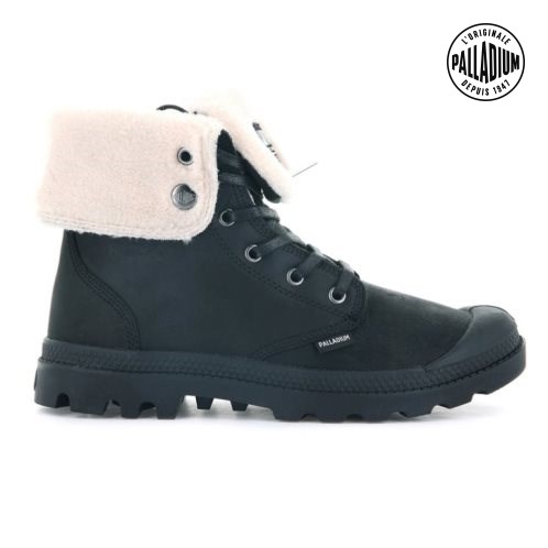 Palladium Baggy Leather ESS WPS Boots ανδρικα μαυρα | HQLO31426
