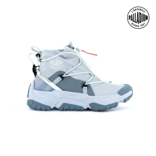 Palladium Off-grid Hi Zip αδιαβροχα + Sneakers γυναικεια ανοιχτο μπλε | AOGU14026