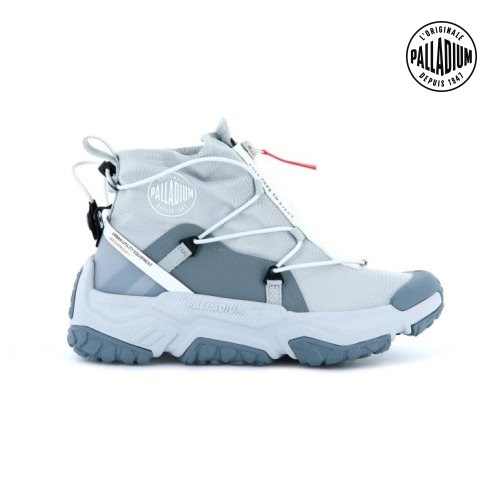 Palladium Off-grid Hi Zip αδιαβροχα + Sneakers ανδρικα ανοιχτο μπλε | XHIU37681