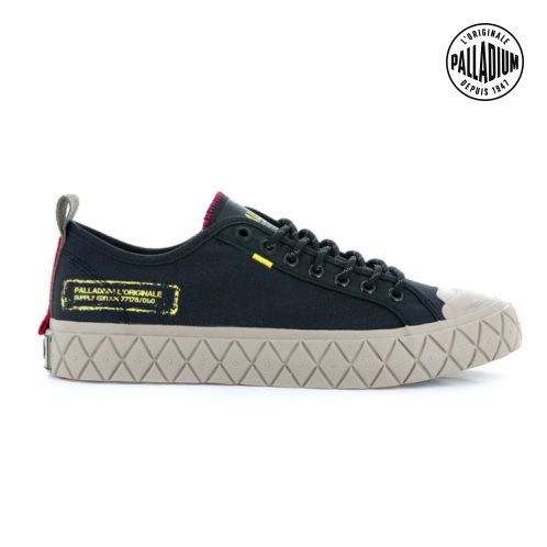 Palladium Palla Ace Supply LO Low Tops Sneakers γυναικεια μαυρα | WYXI18530