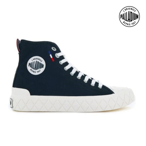 Palladium Palla Ace καμβα High Tops Sneakers γυναικεια μαυρα | ZXEV79014