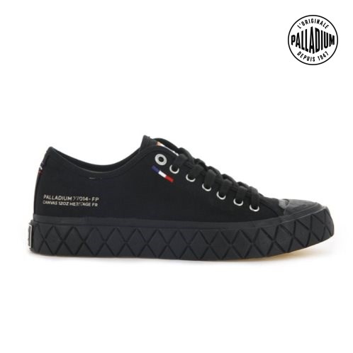 Palladium Palla Ace καμβα Low Tops Sneakers ανδρικα μαυρα | CAMS17943