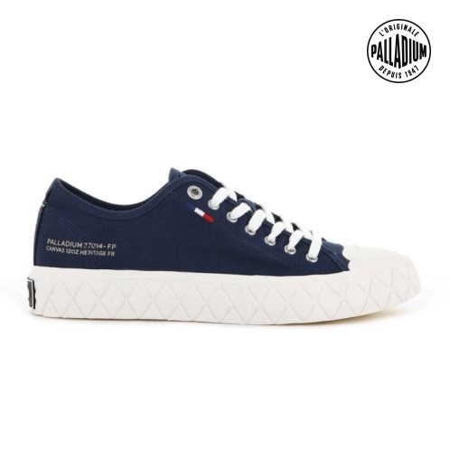 Palladium Palla Ace καμβα Low Tops Sneakers γυναικεια σκουρο μπλε | CTLF72398