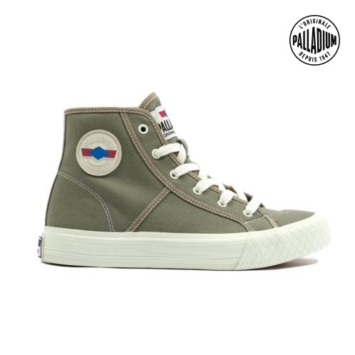 Palladium Palla Louvel High Tops Sneakers γυναικεια Ελιά | NUAY76842