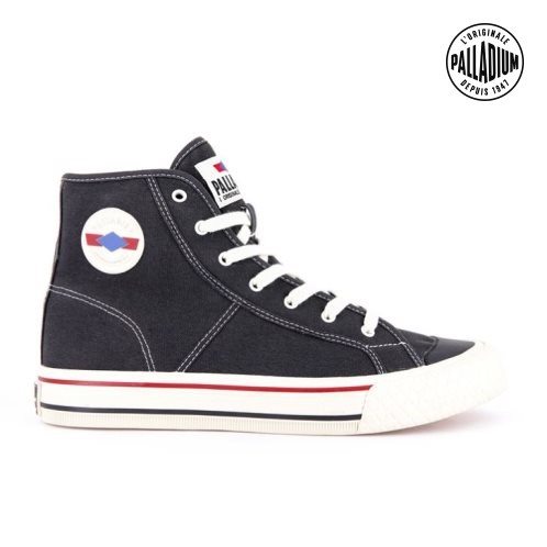 Palladium Palla Louvel High Tops Sneakers ανδρικα μαυρα | RHBA94713