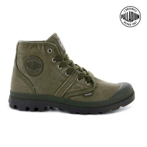 Palladium Pallabrousse Boots ανδρικα Ελιά | NLRB62738