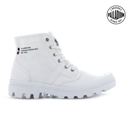 Palladium Pallabrousse Legion Boots ανδρικα ασπρα | ROME05192