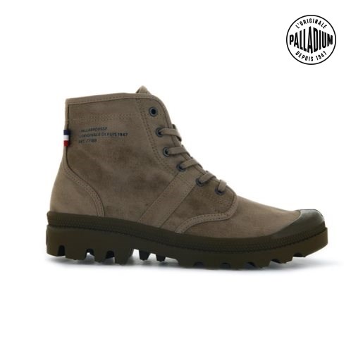 Palladium Pallabrousse Legion WAX Boots ανδρικα καφε | TUWS76150