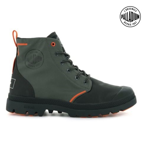 Palladium Pallafin Recycle Boots ανδρικα Ελιά | RPLT27391