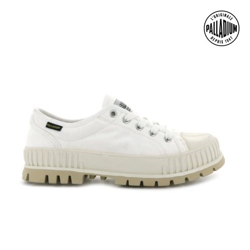 Palladium Pallashock OG Oxfords Shoes γυναικεια ασπρα | AOCM80643