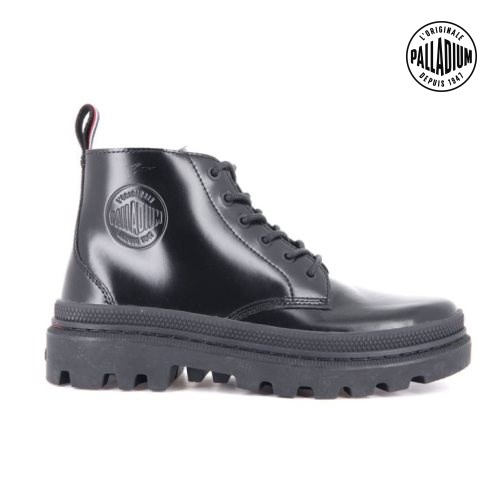 Palladium Pallatrooper Hi-1 Boots ανδρικα μαυρα | KUVX94850