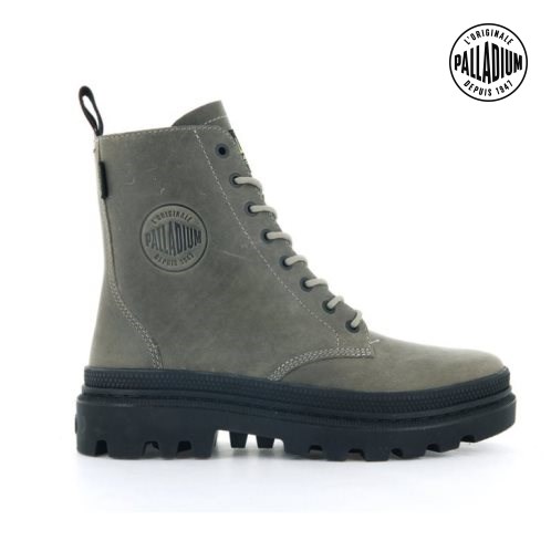 Palladium Pallatrooper Off-3 Boots ανδρικα Ελιά | EKQA84501