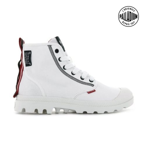 Palladium Pampa Dare 2 Survive Boots ανδρικα ασπρα | CGRW24175