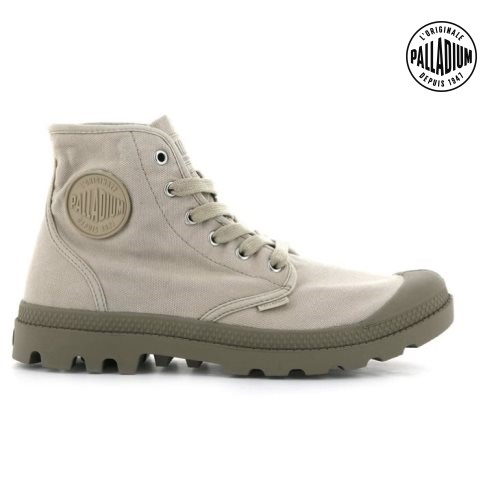 Palladium Pampa Hi Boots ανδρικα ανοιχτο γκρι | AIYO94602
