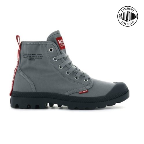 Palladium Pampa Hi Dare Boots ανδρικα γκρι | KXIW98453