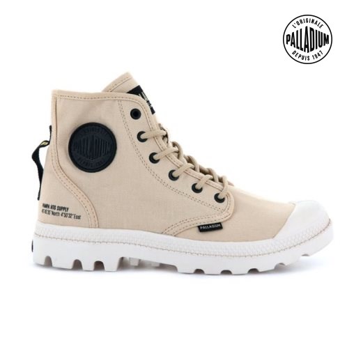Palladium Pampa Hi Htg Supply Boots ανδρικα Μπεζ | CVZU64319