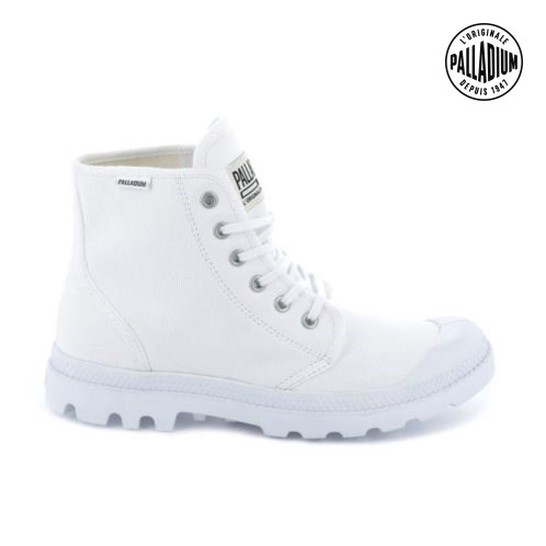 Palladium Pampa Hi Originale Boots ανδρικα ασπρα | XZKI92083