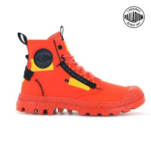 Palladium Pampa Hi Re-craft Boots ανδρικα κοκκινα | GXUT98051