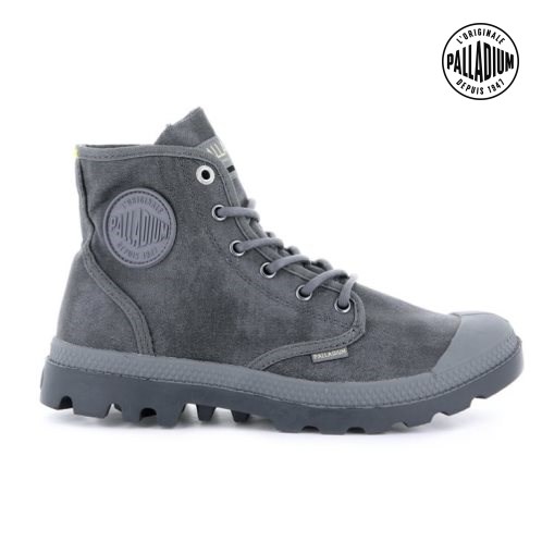 Palladium Pampa Hi WAX Boots ανδρικα γκρι | RSVG31952