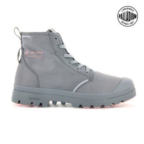 Palladium Pampa Lite+ Recycle WP+ Boots ανδρικα γκρι | CAZG93726