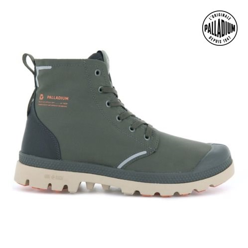 Palladium Pampa Lite+ Recycle WP+ Boots ανδρικα Ελιά | ECPZ65827