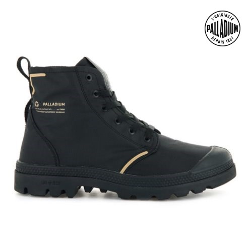 Palladium Pampa Lite+ Recycle WP+ Boots γυναικεια μαυρα | STCE63740