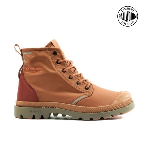 Palladium Pampa Lite+ Recycle WP+ Boots ανδρικα καφε | UIQO82945