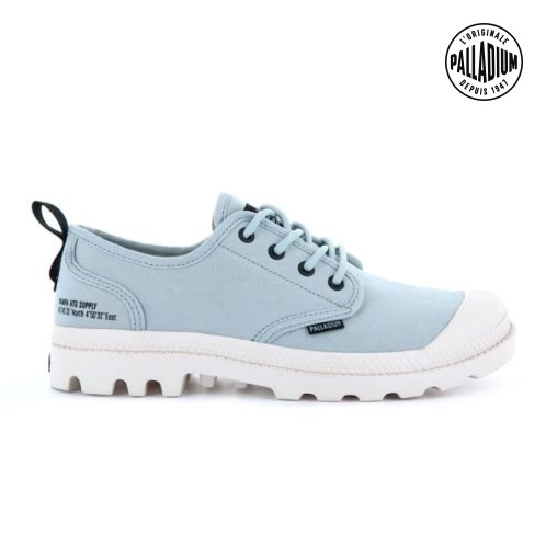 Palladium Pampa OX Heritage Supply Oxfords Shoes γυναικεια ανοιχτο μπλε | RNCA08195
