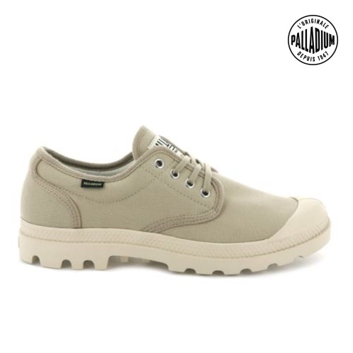 Palladium Pampa OX Originale Oxfords Shoes γυναικεια Ελιά | OGLZ30214
