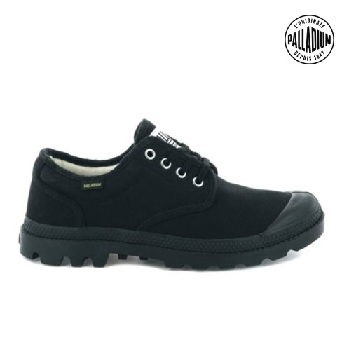 Palladium Pampa OX Originale Oxfords Shoes ανδρικα μαυρα | UHSR36914