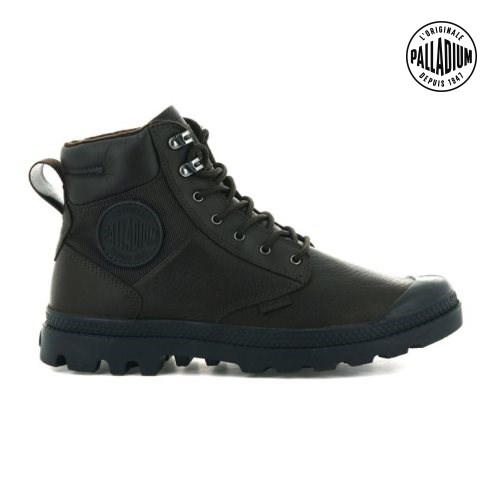 Palladium Pampa Shield WP+ LTH Boots ανδρικα μαυρα | ISMB69203