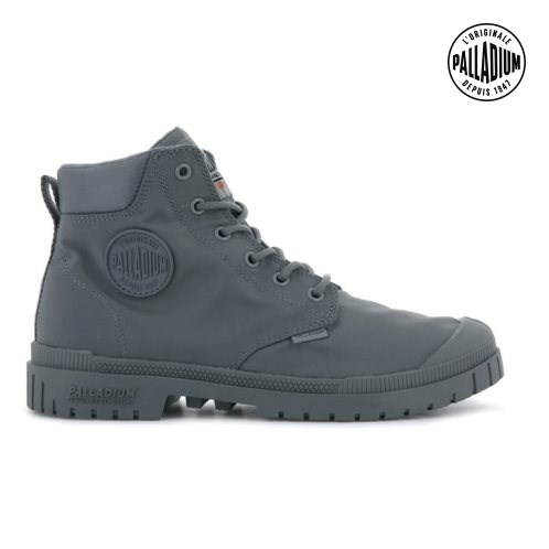 Palladium Pampa Sp20 Cuff WP+ Boots ανδρικα σκούρο γκρι | BOMD53617