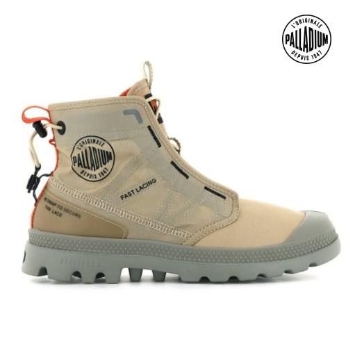 Palladium Pampa Travel Lite Boots ανδρικα Χακί | IJUC06439