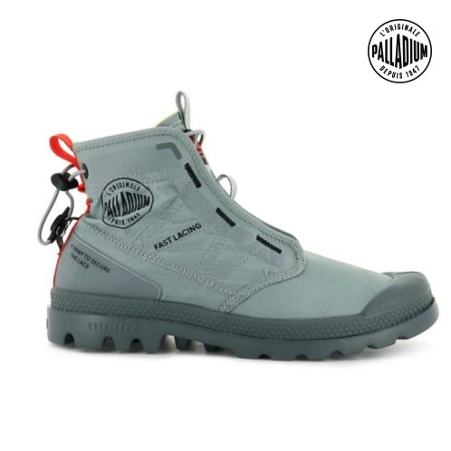Palladium Pampa Travel Lite Boots ανδρικα ανοιχτο πρασινο | MWXH59342